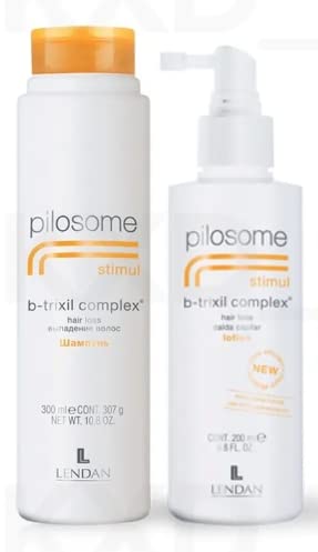 Lendan Kit Pilosome Lotion + Shampoo 300 ml / 10.8 Fl. Oz., 2