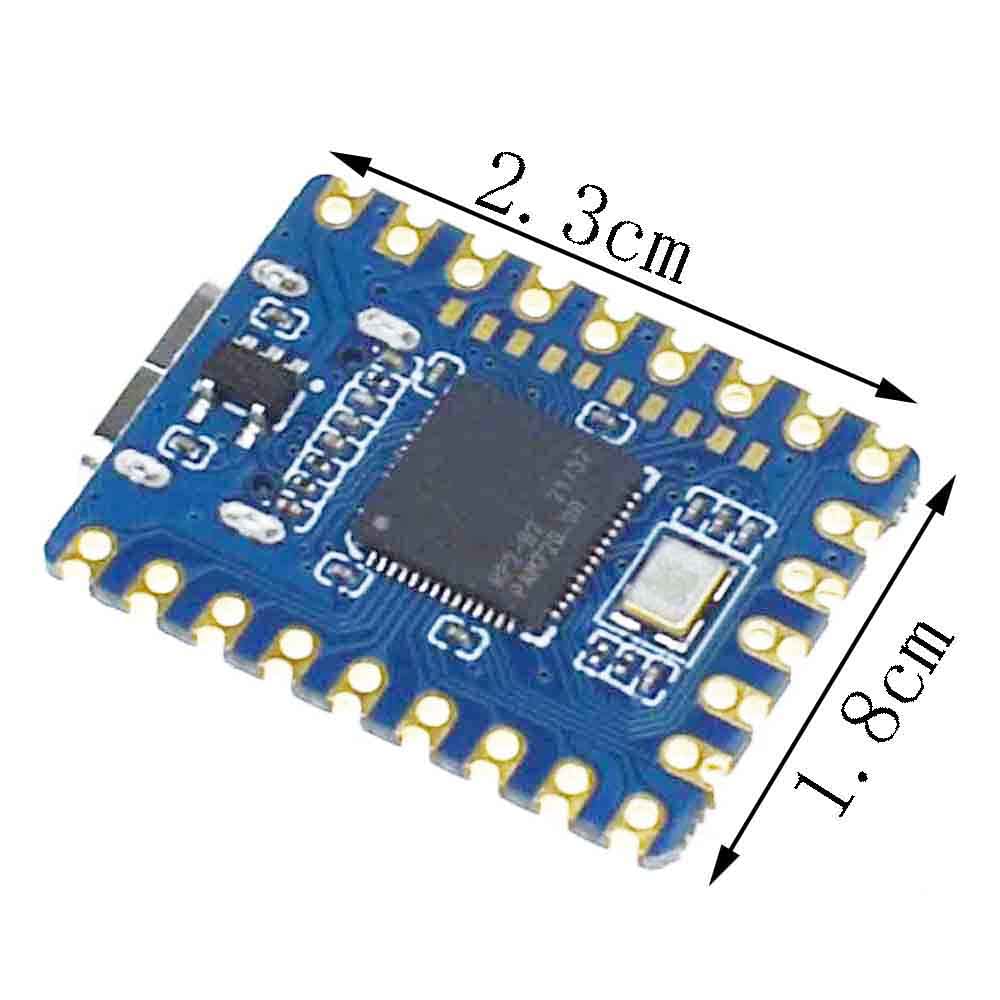 RELAND SUN RP 2040-Zero RP-2040 for Microcontroller Development Board Module Dual-core Processor 2MB Flash