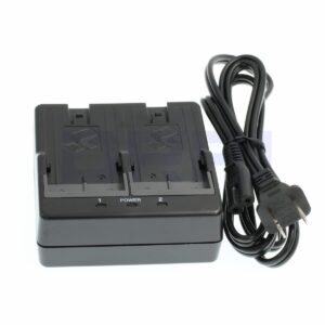 DRRI BC-30D Dual Charger for Total Station BT65Q BT66Q BT60Q BT61Q Battery