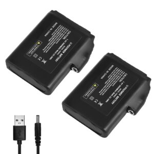 FEETMOR Rechargeable 7.4V 2200mAh/3000mAh Li-ion Battery (7.4V 3000mAh Battery(1 Pcs))