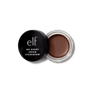 e.l.f. No Budge Cream Eyeshadow, 3-in-1 Eyeshadow, Primer & Liner With Crease-Resistant Color & Stay-Put Power, Vegan & Cruelty-Free, Sand Dune