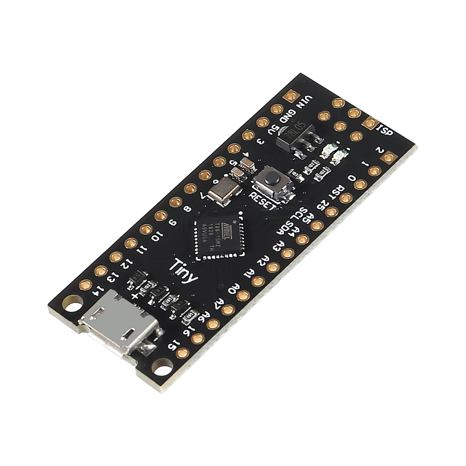 DIANN 6pcs ATTINY88 Micro Development Board 16Mhz /Digispark ATTINY85 Upgraded/Nano V3.0 ATmega328 Extended