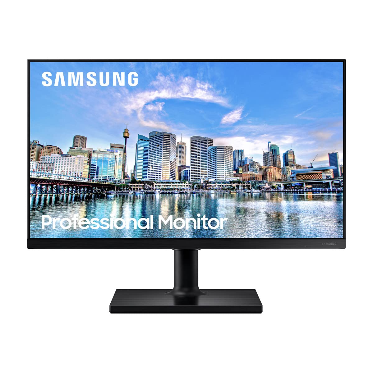 Samsung F24T450FZN 24 Inches Monitor, IPS Panel, HDMIx2 DP USB HUB (Renewed)