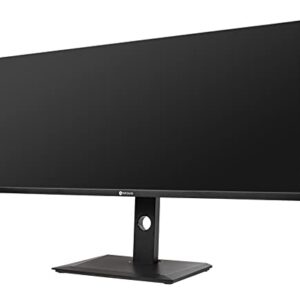 AG Neovo EM3401UQC 34-inch UWQHD 3440 x 1440p USB-C Monitor, IPS Panel, HDMI, DisplayPort and Speakers, Ergonomic Pivot, Swivel and Height Adjustable Stand, HDR400, 75Hz