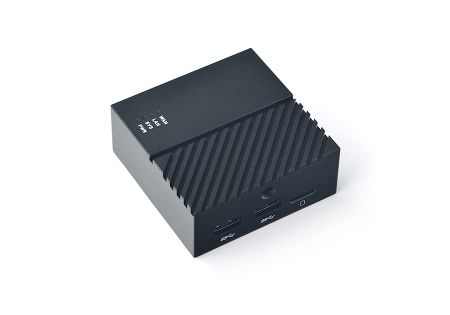 Nanopi R4S Mini Portable Travel Router OpenWRT with Dual-Gbps Ethernet Ports 4GB LPDDR4 Based in RK3399 Soc for IOT NAS Smart Home Gateway(Without MAC chip)