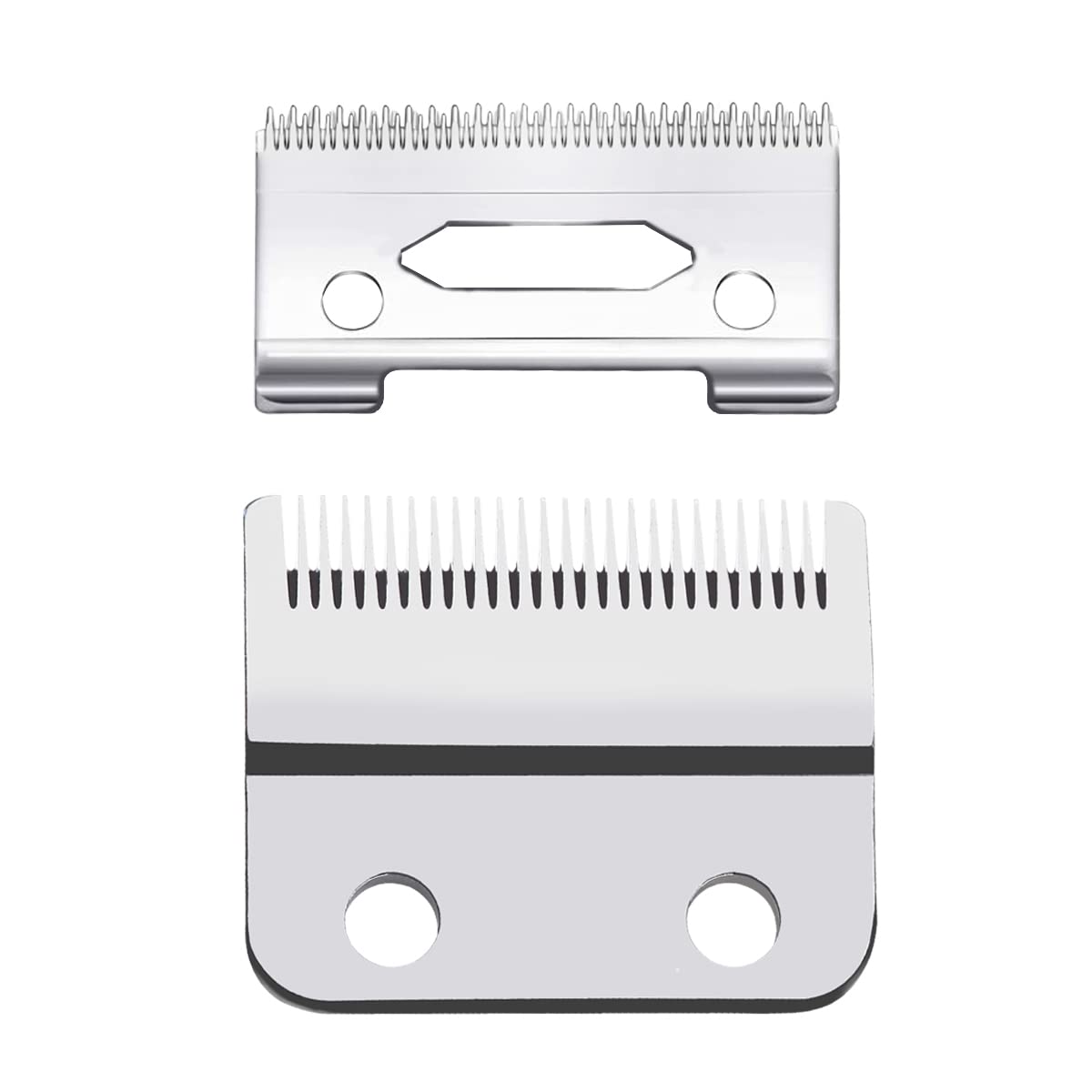 VRMETA New Upgrade Professional Hair Clippers Replacement Blades for Wahl Clippers Wahl 5-Star Senior Magic Clip Compatible with 8148, 8504, 1919, 2241, 2240, 8591 (Silver)