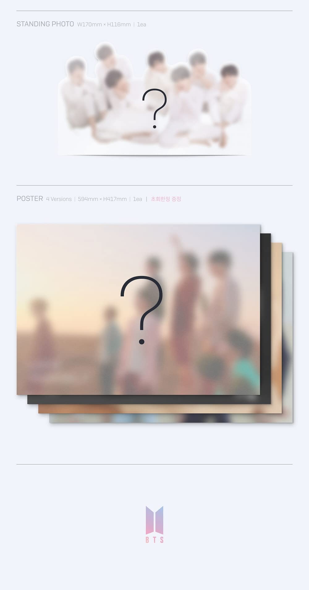 Dreamus BTS - LOVE YOURSELF 轉 TEAR CD+Folded Poster [ U ver. ]