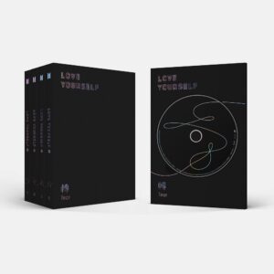 dreamus bts - love yourself 轉 tear cd+folded poster [ u ver. ]