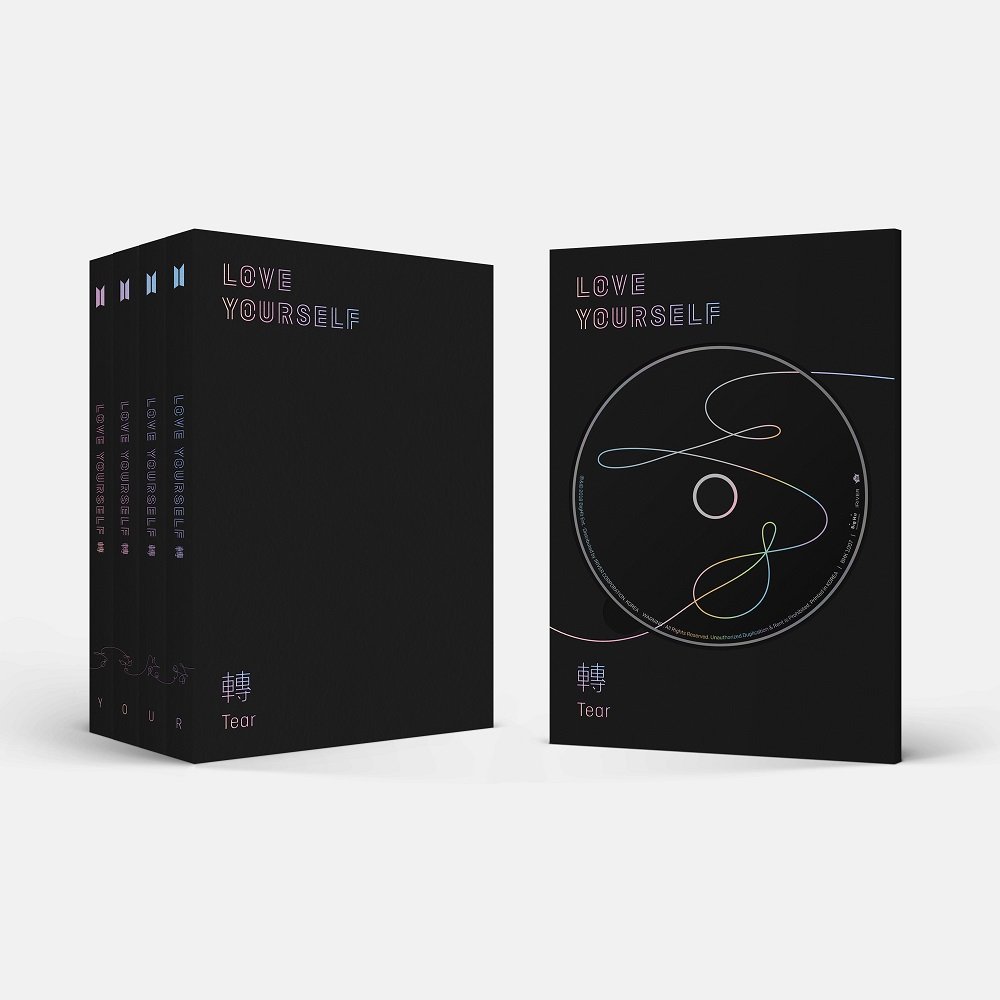 Dreamus BTS - LOVE YOURSELF 轉 TEAR CD+Folded Poster [ U ver. ]