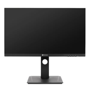 AG Neovo EM2701QC 27 Inch Monitor 1440p, Height Adjustable, USB-C with 60W Power Delivery, DisplayPort HDMI, Tilt Pivot Swivel Stand, 100% sRGB, ΔE < 2, IPS