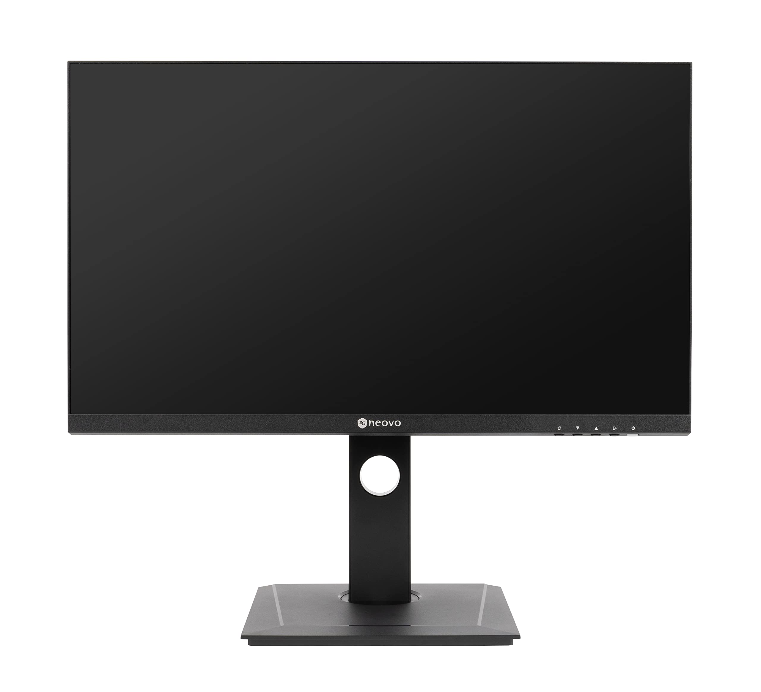 AG Neovo EM2701QC 27 Inch Monitor 1440p, Height Adjustable, USB-C with 60W Power Delivery, DisplayPort HDMI, Tilt Pivot Swivel Stand, 100% sRGB, ΔE < 2, IPS