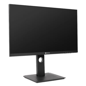 AG Neovo EM2701QC 27 Inch Monitor 1440p, Height Adjustable, USB-C with 60W Power Delivery, DisplayPort HDMI, Tilt Pivot Swivel Stand, 100% sRGB, ΔE < 2, IPS