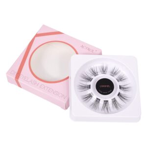 DIY Lash Extension Individual Clusters Volume Eyelash Pack Home Salon