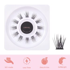 DIY Lash Extension Individual Clusters Volume Eyelash Pack Home Salon