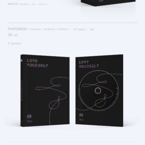 Dreamus BTS - LOVE YOURSELF 轉 TEAR CD+Folded Poster [ U ver. ]