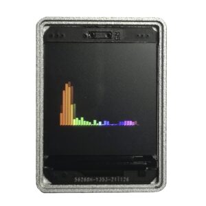 Vastarry Mini 1.3" LCD Stereo Voice Control Music Spectrum Amplifier Audio Level Indicator Rhythm Analyzer Rhythm Light VU Meter