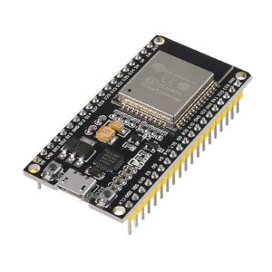 38Pins 5PCS ESP-WROOM-32 ESP32 ESP-32S NodeMCU WiFi WLAN CP2102 ESP32-WROOM-32 IoT 2-in-1 2.4GHz Dual-Mode WiFi + Bluetooth Dual Cores Microcontroller Processor Compatible with Arduino IDE