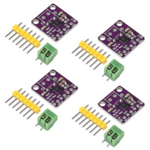 AITIAO 4Pcs MAX98357 I2S Audio Power Amplifier Module Class D Filterless Audio Amplifiers Board for Raspberry Pi ESP32