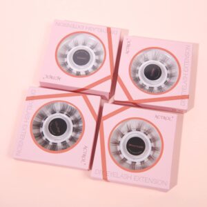 DIY Lash Extension Individual Clusters Volume Eyelash Pack Home Salon