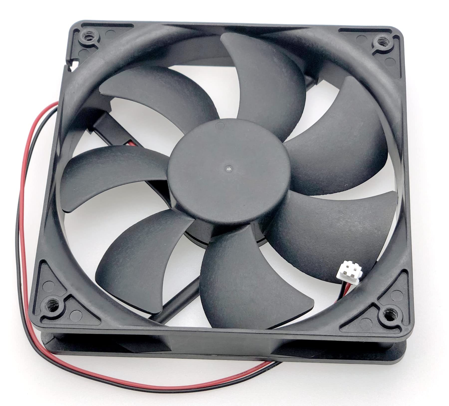 LEYEYDOJX New Cooling Fan for PY-1225H12S 12025 DC12V 0.35A 12CM 2-wire/2-pin DC BRUSHLESS Ice Machine Fan