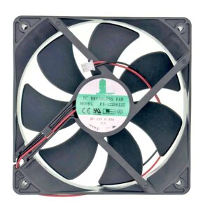 leyeydojx new cooling fan for py-1225h12s 12025 dc12v 0.35a 12cm 2-wire/2-pin dc brushless ice machine fan