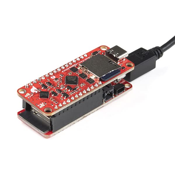 SparkFun Thing Plus Dual-Port Logging Shield -USB2241 Ultra Fast USB 2.0 Media Controller -ATiny841 MicroController -MicroSD -Thing Plus 5CV -Feather 3.3V