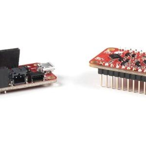 SparkFun Thing Plus Dual-Port Logging Shield -USB2241 Ultra Fast USB 2.0 Media Controller -ATiny841 MicroController -MicroSD -Thing Plus 5CV -Feather 3.3V