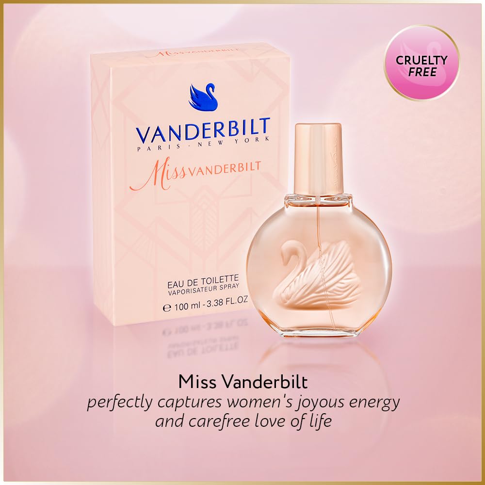 Gloria Vanderbilt Miss Vanderbilt EDT Spray Women 3.38 oz