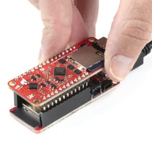 SparkFun Thing Plus Dual-Port Logging Shield -USB2241 Ultra Fast USB 2.0 Media Controller -ATiny841 MicroController -MicroSD -Thing Plus 5CV -Feather 3.3V