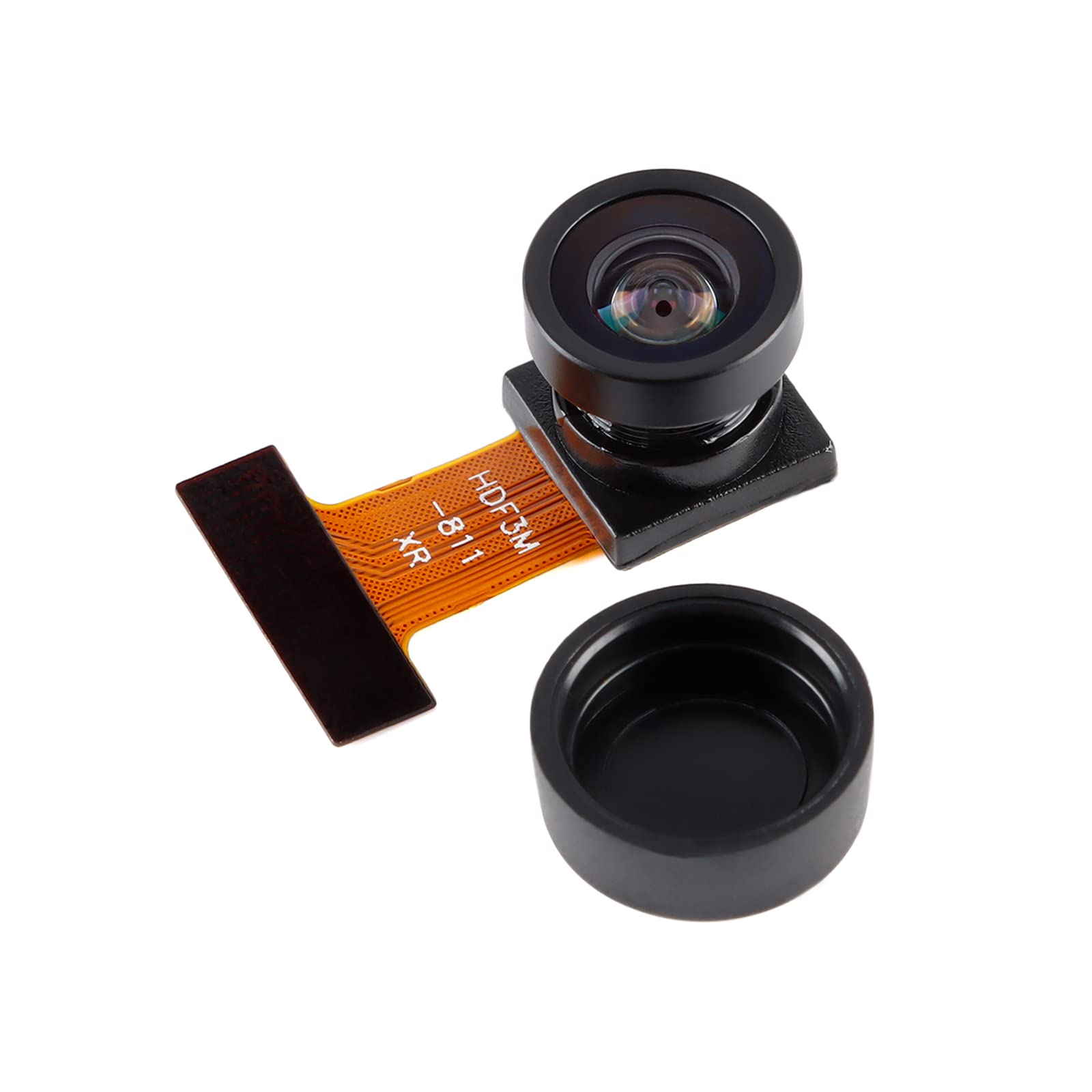 JESSINIE OV2640 Camera Module 200W Pixel Large Wide Angle 140 Degree Monitoring Identification Cam Module 2MP CMOS Mini Camera 24P Connector Support JPEG Output