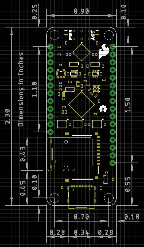 SparkFun Thing Plus Dual-Port Logging Shield -USB2241 Ultra Fast USB 2.0 Media Controller -ATiny841 MicroController -MicroSD -Thing Plus 5CV -Feather 3.3V