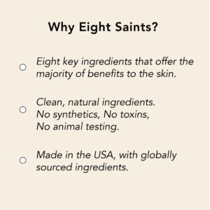 Eight Saints Chase the Sun Broad Spectrum SPF (30) Face Moisturizing Sunscreen, Natural and Organic Mineral-Base Sun Protection Daily Face Moisturizer, 2 Ounces, New Formula