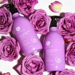 Luseta Curl Shampoo and Conditioner & Leave in Conditioner & Hair Oil, l Define Curl & Restore Bounce Anti-frizzing and Smoothing for Curly Hair Type