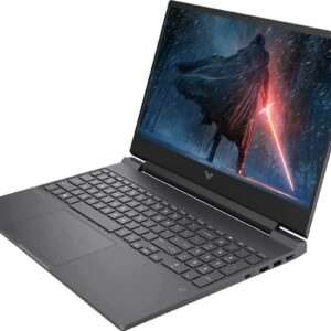 HP Victus 15.6" 144Hz Gaming Laptop, Intel 12th Core i5-12450H, 8GB RAM, 512GB PCIe SSD, NVIDIA GeForce GTX 1650 Graphics 4GB, Backlit Keyboard, Windows 11 Pro, Mica Silver, 32GB USB Card