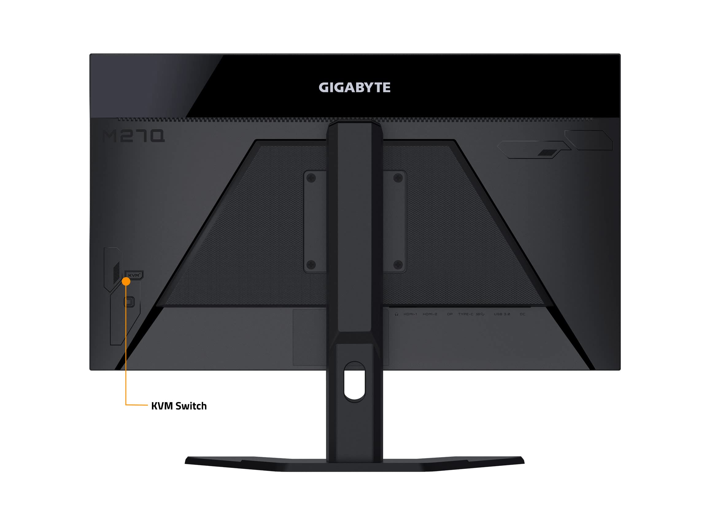 GIGABYTE M27Q-SA-R 27" 170Hz 1440P KVM Gaming Monitor, 2560 x 1440 SS IPS Display, 0.5ms (MPRT) Response Time, HDR Ready, FreeSync Premium, 1x Display Port 1.2, 2X HDMI 2.0, 1x USB Type-C (RENEWED)