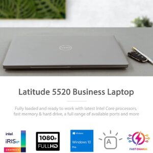 Dell Newest Latitude 5520 Business Laptop, 15.6" FHD Display, Intel Core i5-1135G7, 16GB RAM, 1TB SSD, Webcam, HDMI, Backlit Keyboard, Wi-Fi 6, Thunderbolt 4, Windows 10 Pro