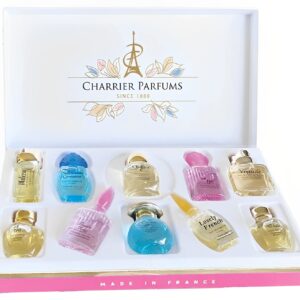 Charrier Parfums - 10 Eaux de Parfum Gift Box - 'Collection Précieuse' - 58.8 ml - Made in Provence, France