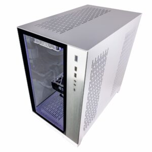 Velztorm Lux Lyte Custom Built Gaming Desktop PC (AMD Ryzen 9-5900X 12-Core, GeForce RTX 3050, 16GB RAM, 1TB PCIe SSD + 1TB HDD (3.5), Wifi, USB 3.2, HDMI, Bluetooth, Display Port, Win 10 Home)