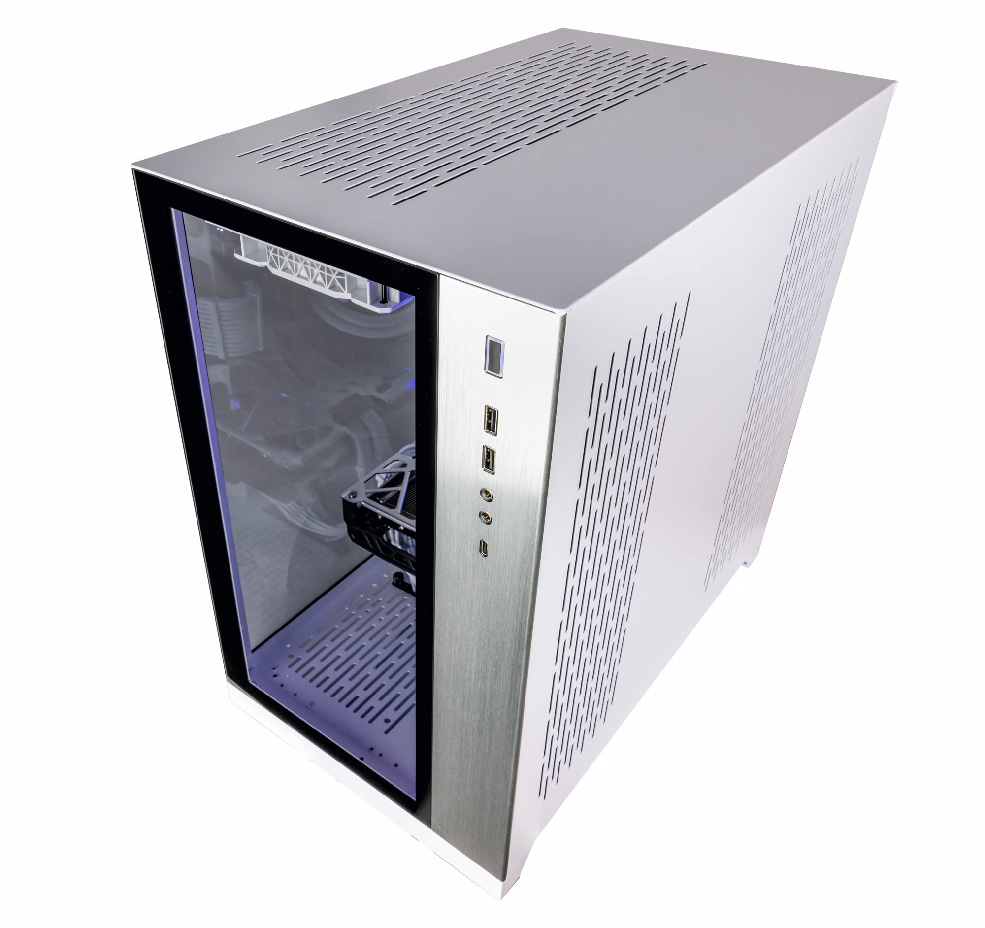 Velztorm Lux Lyte Custom Built Gaming Desktop PC (AMD Ryzen 9-5900X 12-Core, GeForce RTX 3050, 16GB RAM, 1TB PCIe SSD + 1TB HDD (3.5), Wifi, USB 3.2, HDMI, Bluetooth, Display Port, Win 10 Home)