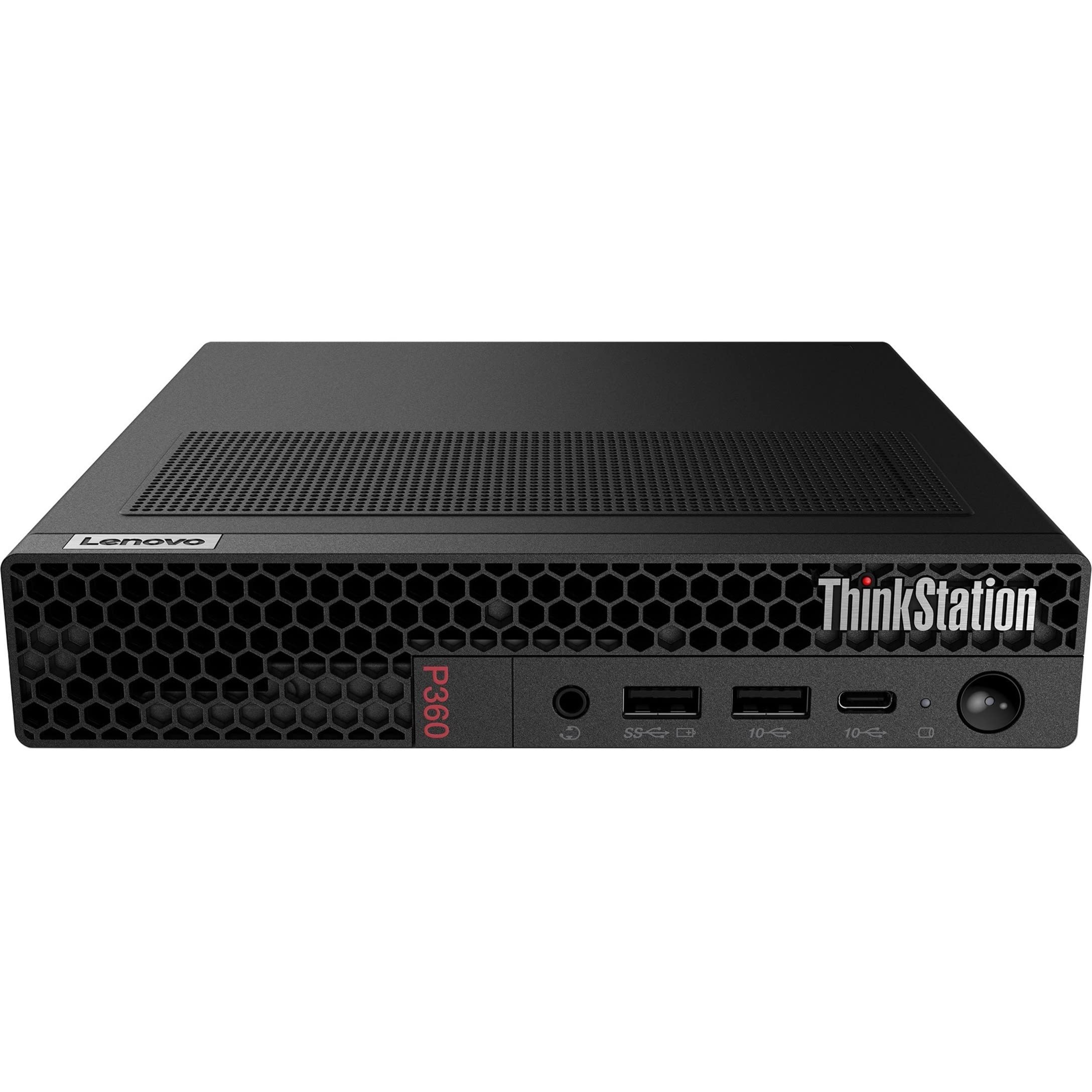 Lenovo ThinkStation P360 30FA001AUS Workstation - 1 x Intel Core i7 Dodeca-core (12 Core) i7-12700 12th Gen 2.10 GHz - 32 GB DDR5 SDRAM RAM - 1 TB SSD - Tiny - Black