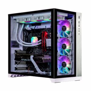 velztorm lux lyte custom built gaming desktop pc (amd ryzen 9-5900x 12-core, geforce rtx 3050, 16gb ram, 1tb pcie ssd + 1tb hdd (3.5), wifi, usb 3.2, hdmi, bluetooth, display port, win 10 home)