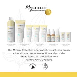 MyChelle Dermaceuticals Sun Shield Liquid Zinc SPF 30 Light/Medium - Tinted Sunscreen for All Skin With Oil-Absorbing Bentonite Clay - Use as Sheer Foundation or Makeup Primer for Matte Finish