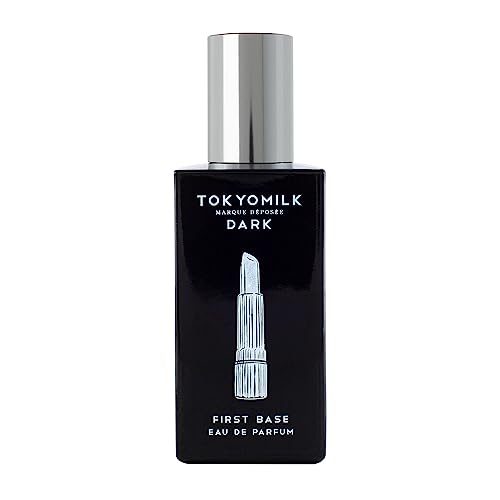 TOKYOMILK Dark First Base Eau de Parfum, 1.6 fl. oz, 47.3 ml – Anjou Pear, Almond Blossom, Soft Musk & Cedarwood – Sophisticated & Elegant Design, Men & Women’s Perfume, Eau de Parfum Spray for Women