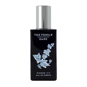 tokyomilk dark poison ivy eau de parfum, 1.6 fl. oz, 47.3 ml – bergamot, eden rose, muguet & orris root – sophisticated & elegant design, men & women’s perfume, eau de parfum spray