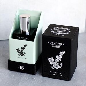 TOKYOMILK Dark Poison Ivy Eau de Parfum, 1.6 fl. oz, 47.3 ml – Bergamot, Eden Rose, Muguet & Orris Root – Sophisticated & Elegant Design, Men & Women’s Perfume, Eau de Parfum Spray