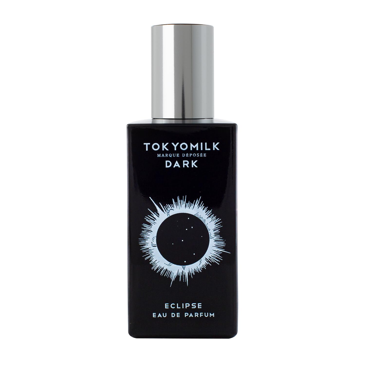 TOKYOMILK Dark Eclipse Eau de Parfum, 1.6 fl. oz, 47.3 ml – Black Anise, Mint Leaf, Smoked Amber & Gardenia – Sophisticated & Elegant, Men & Women’s Perfume, Eau de Parfum Spray