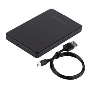 2.5 inch hard drive enclosure, usb2.0 ide parallel port mobile hard disk box, high speed hdd case external storage, for pc notebook computers