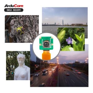 Arducam 64MP Hawkeye Ultra High-Resolution Autofocus Camera Module for Raspberry Pi, Compatible with Raspberry Pi 5/4B/3B+/3B/2B/A+/Zero/W/Zero WH