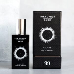 TOKYOMILK Dark Eclipse Eau de Parfum, 1.6 fl. oz, 47.3 ml – Black Anise, Mint Leaf, Smoked Amber & Gardenia – Sophisticated & Elegant, Men & Women’s Perfume, Eau de Parfum Spray