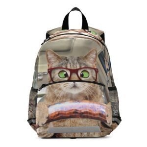 toddler backpack boys girls cat mini bookbag harness safety leash kids preschool kindergarten school bag 3-7 years children